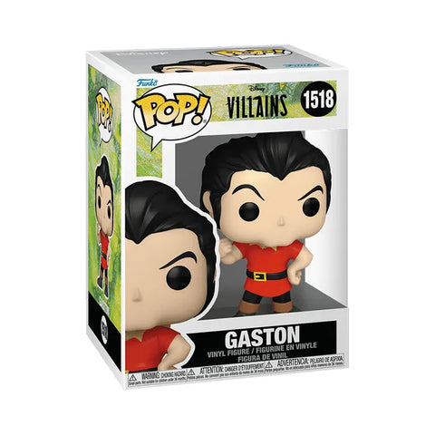 Funko Pop Disney Villains Gaston New