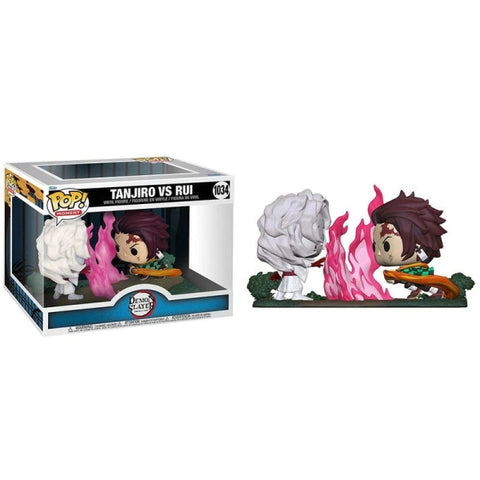 Funko Pop Animation Demon Slayer Tanjiro vs Rui New