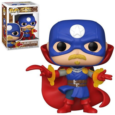 Funko Pop Marvel Infinity Warps Soldier Supreme New