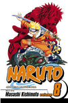 Naruto Vol 08 Manga Used