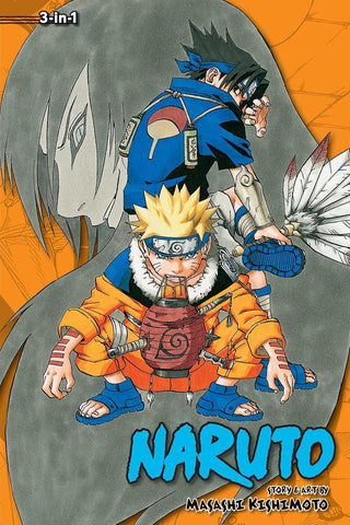 Naruto 3-in-1 Vol 03 Manga New