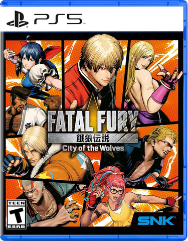 Fatal Fury City Of The Wolves Special Edition PS5 New