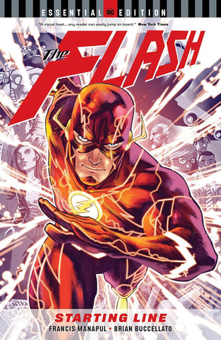 Flash: Starting Line: DC Essential Edition Trade Paper Back Used