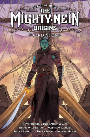 Critical Role Mighty Nein Origins Fjord Stone Hardcover New