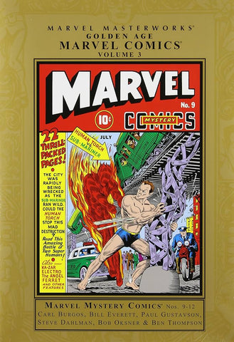 Marvel Masterworks Golden Age Marvel Comics Vol 03 Hardcover Used