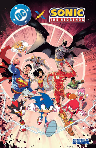 DC X Sonic The Hedgehog Trade Paper Back New