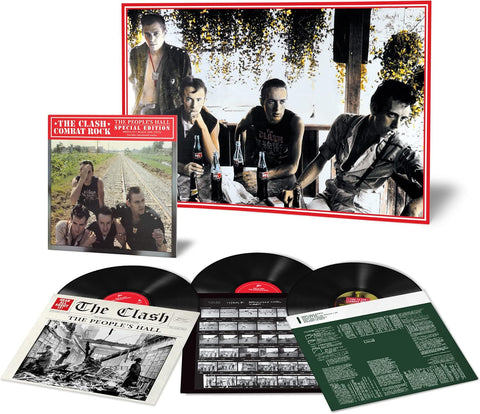 Clash - Combat Rock & The Peoples Hall (3Lp + Poster) Vinyl New