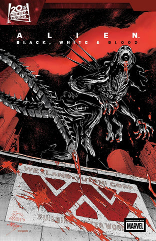 Alien Black White & Blood Trade Paper Back New