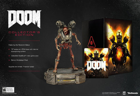 Doom Collectors Edition PS4 Used