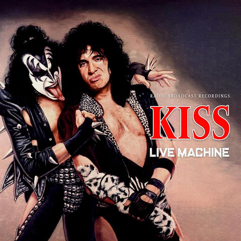 Kiss - Live Machine (Limited Clear Splatter) Vinyl New