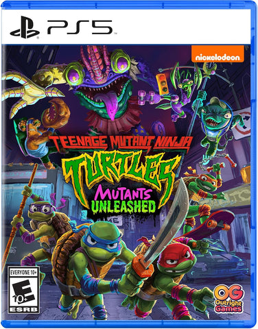 Teenage Mutant Ninja Turtles Mutants Unleashed PS5 New