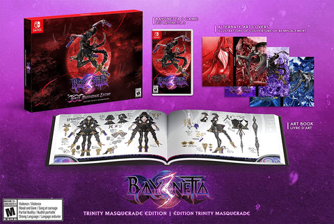 Bayonetta 3 Trinity Masquerade Edition (small damage to box) Switch New