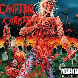 Cannibal Corpse - Eaten Back To Life (Blue Smoke) Vinyl New