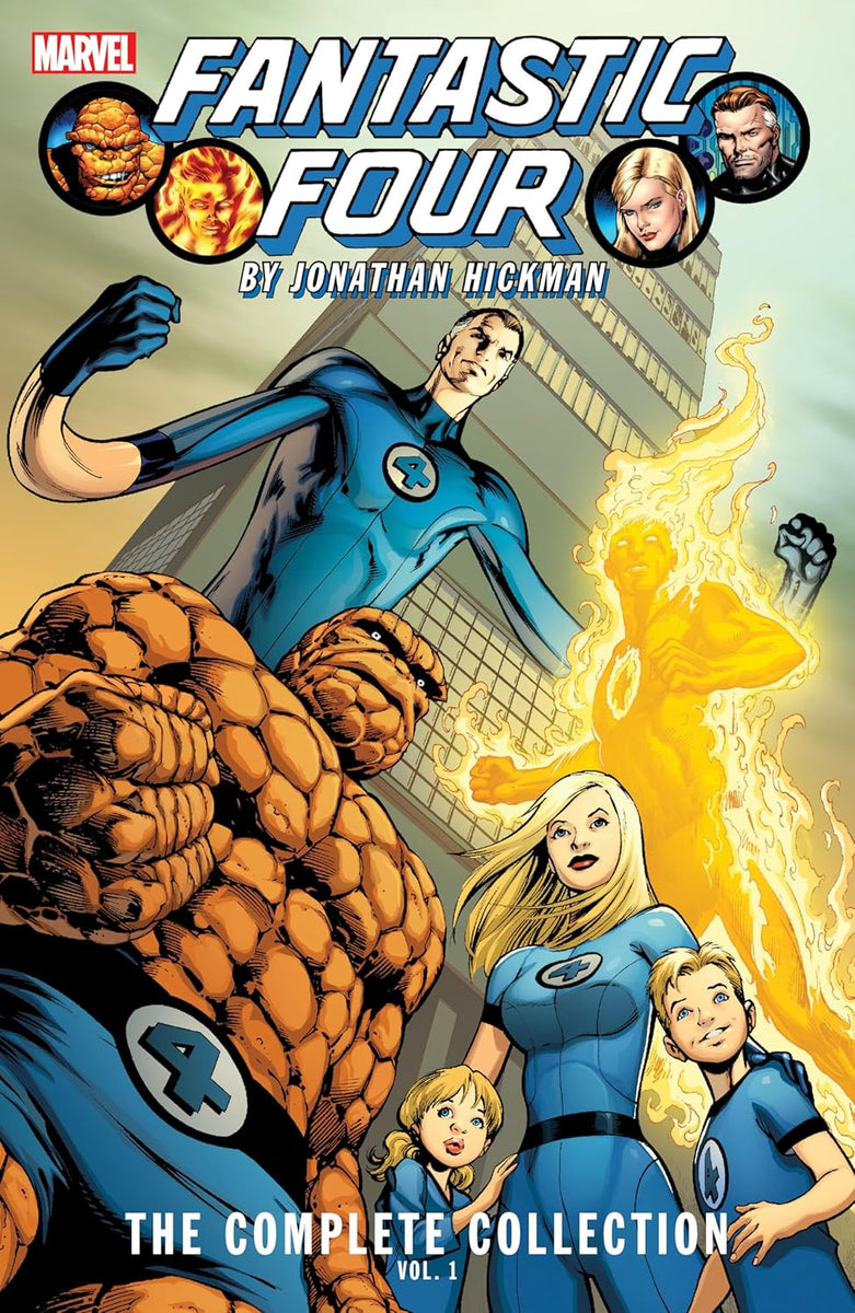 Fantastic Four By Jonathan Hickman Complete Collection Vol 01 Trade Pa ...