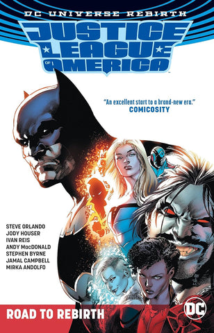 Justice League of America: The Road to Rebirth Trade Paper Back Used