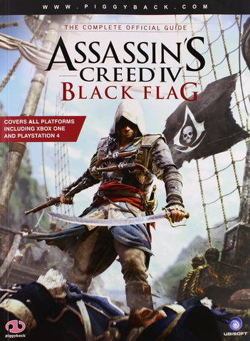 Assassins Creed IV Black Flag With Poster Hint Guide Used