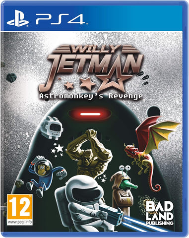 Willy Jetman Astromonkeys Revenge Import PS4 Used