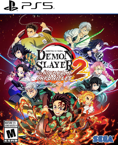 Demon Slayer Kimetsu No Yaiba The Hinokami Chronicles 2 PS5 New
