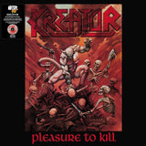 Kreator  - Pleasure To Kill (Clear Red Splatter) Vinyl New