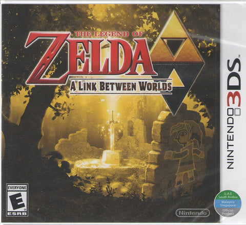 Zelda A Link Between Worlds World Edition 3DS New