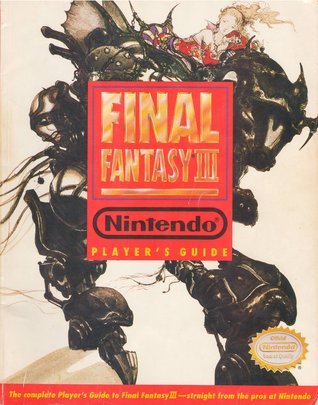 Final Fantasy III Nintendo Player's Guide (crease on back) Hint Guide