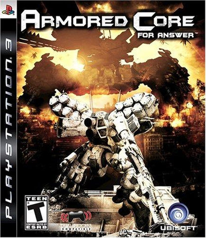 Armored Core For Answer (Tear In Shrink Wrap) PS3 New