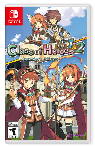 Class Of Heros 1 & 2 Complete Edition Switch New