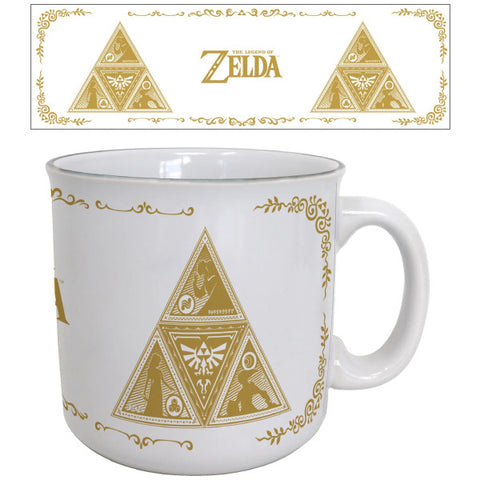 Zelda Triforce Ceramic Mug New