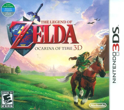 Zelda Ocarina Of Time 3D 3DS Used (UAE)