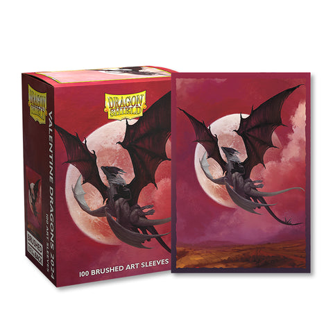 Dragon Shield Art Sleeves Brushed Valentine Dragons 2024
