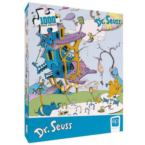 Dr. Seuss Grinch The Places You'll Go 1000 Piece Puzzle New