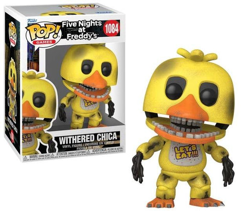 Funko Pop Games Five Nights at Freddys Withered Chica Figure New