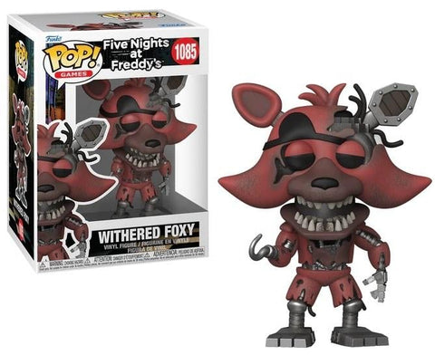 Funko Pop Games Five Nights at Freddys Withered Foxy Figure New