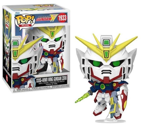 Funko Pop Plus Gundam Wing XXXG-00W0 Wing Gundam Zero Figures New