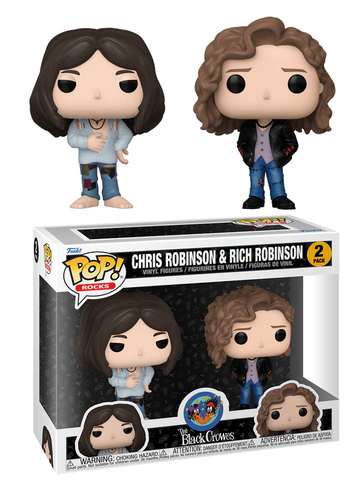 Funko Pop Rocks Black Crowes Chris Robinson & Rich Robinson New