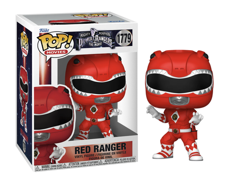 Funko Pop Movies Mighty Morphin Power Rangers The Movie Red Ranger Figures New