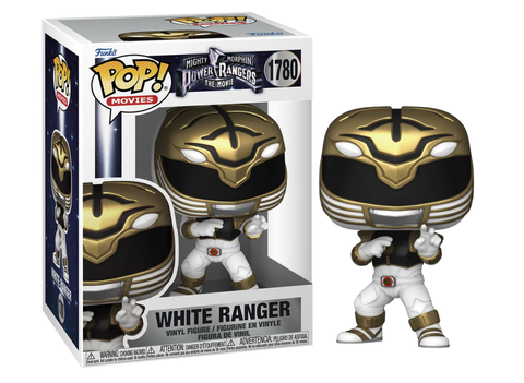 Funko Pop Movies Mighty Morphin Power Rangers The Movie White Ranger Figures New