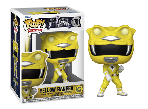 Funko Pop Movies Mighty Morphin Power Rangers The Movie Yellow Ranger Figures New