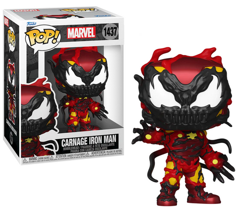 Funko Pop Marvel Carnage Iron Man New