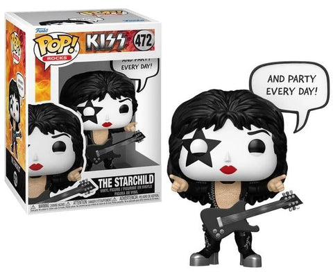 Funko Pop Rocks KISS Sayings - Paul Stanley The Starchild New