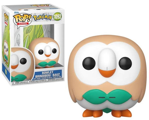 Funko Pop Pokemon Rowlet New
