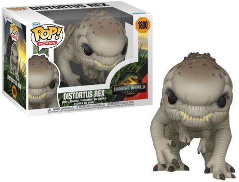 Funko Pop Movies Jurassic World Rebirth Distortus Rex Figures New