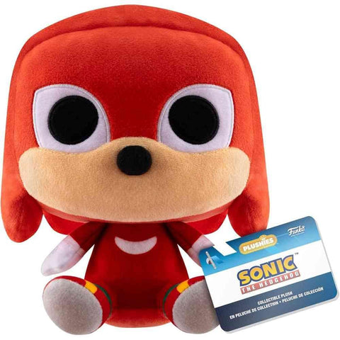 Funko Pop Sonic the Hedgehog Knuckles 7" Plush New