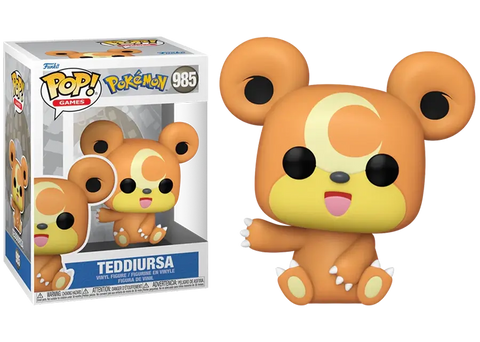 Funko Pop Games Pokemon Teddiursa New