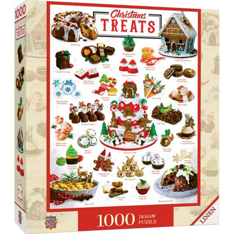 Christmas Treats 1000 Piece Puzzle New