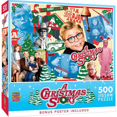 A Christmas Story 500 Piece Puzzle New