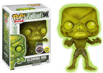Funko Pop Games Fallout Glowing One Glows In The Dark Sticker Residue On Box Bottom New