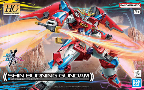 Gundam HGBF - Shin Burning Gundam - 1/144 Model Kit New