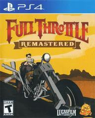 Full Throttle Remastered LRG PS4 New