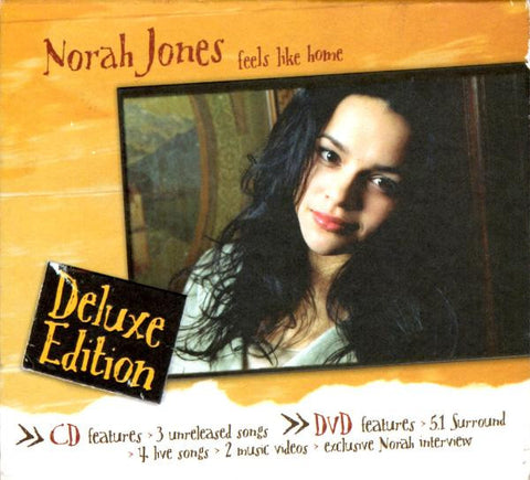 Norah Jones - Feels Like Home Deluxe Edition (Cd-Dvd) CD Used